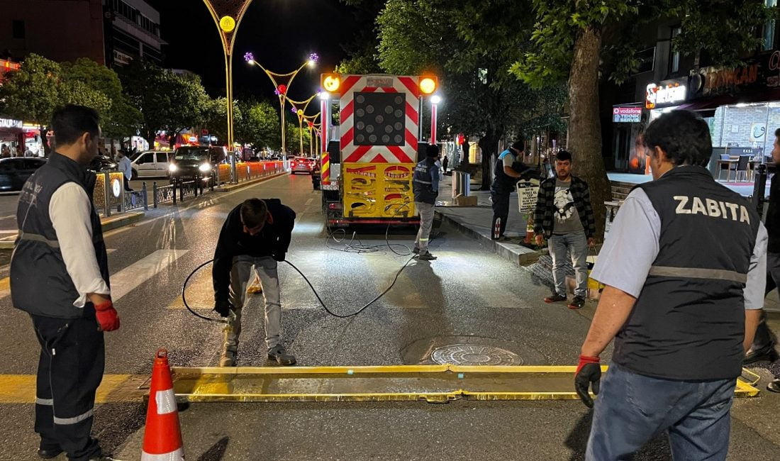 Erzincan Belediyesi, şehir genelindeki yaya güvenliğini artırmak amacıyla Zabıta Müdürlüğü