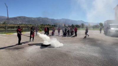 Erzincan Belediyesi İtfaiye Müdürlüğü, Erzincan Kızılay Kan Bağışı Merkezi personeline