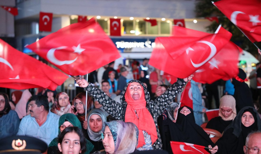 Erzincan, aynı ruh, aynı kararlılık ve inançla bir kez daha