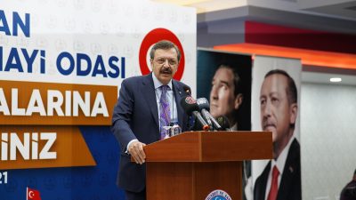 TOBB Başkanı Rifat Hisarcıklıoğlu’ndan, Erzincan Ticaret ve Sanayi Odası Başkanı