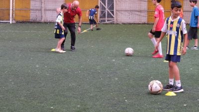 Çocukların hem eğlenmeleri hem de spor yaparak bedensel ve zihinsel