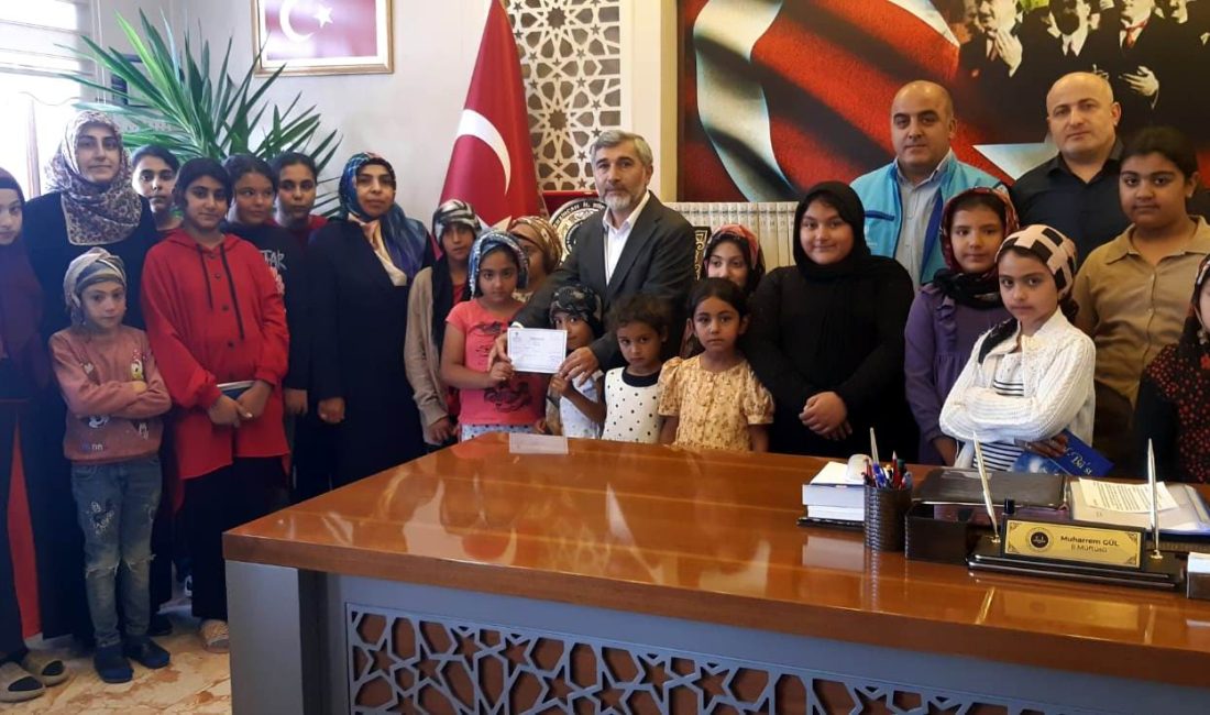 4-6 yaş Kur’an Kursu Öğrencilerinden Filistin’e Destek
