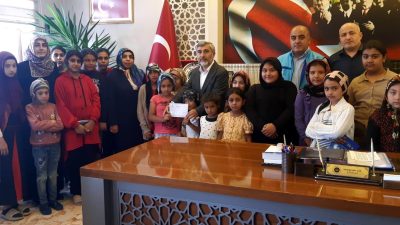 4-6 yaş Kur’an Kursu Öğrencilerinden Filistin’e Destek