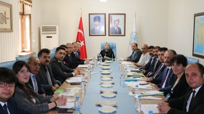 İl Su Kurulu toplantısı, Vali Yardımcısı Rümeysa Sena Kurt’un başkanlığında