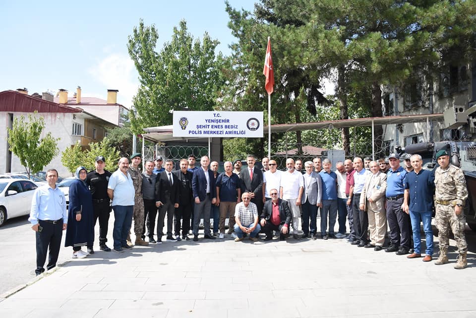 Enes Bediz’in birlikte mesai yaptığı Özel Hareket Şube Müdürlüğünden emekli