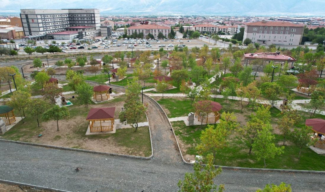 Esentepe 2’nci etap rekreasyon alanında çalışmalar devam ediyor. 