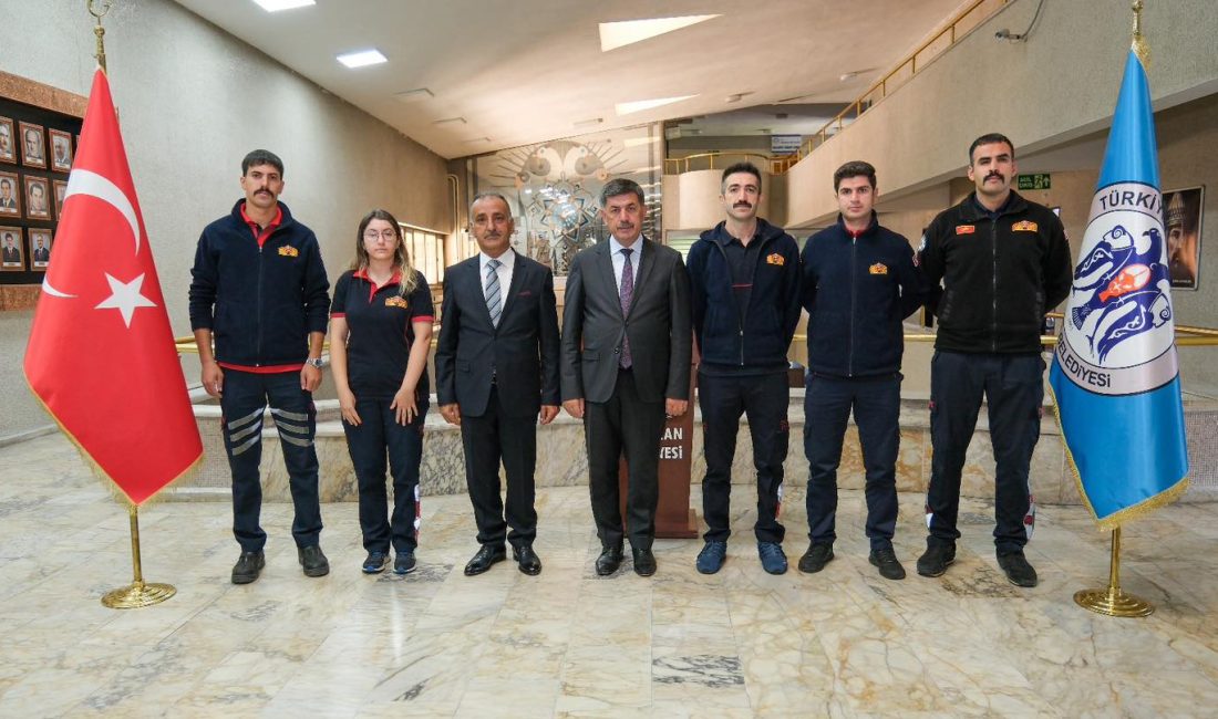 İtfaiye Müdürlüğü personelleri 25 Eylül – 1 Ekim tarihleri arasında