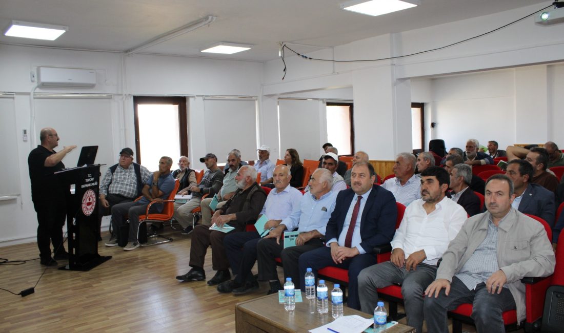 Tercan’da “Üretim Planlaması ve Yeni Destekleme Modeli"nin anlatıldı