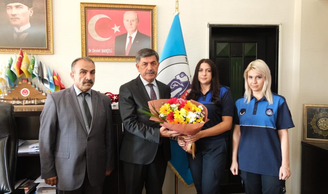 Erzincan Belediye Başkanı Bekir Aksun Zabıta Teşkilatı’nın Kuruluşunun 198. Yılını