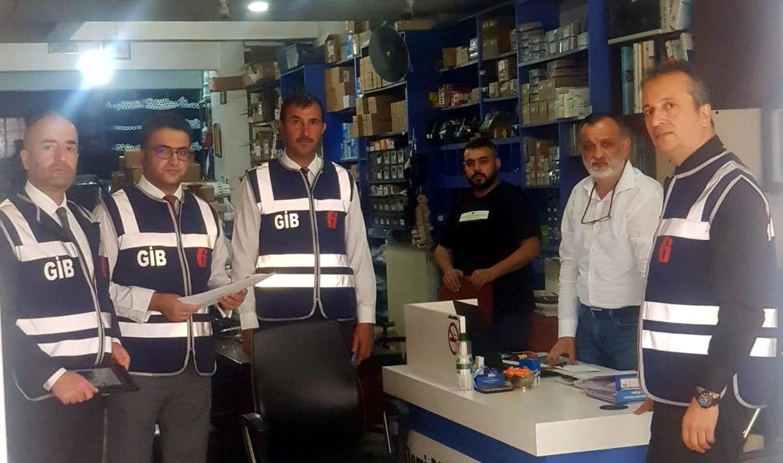 İşletmelere yönelik vergi denetimi yapıldı.