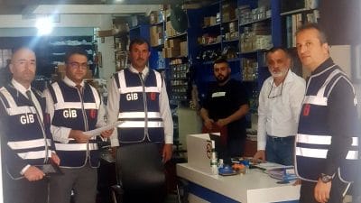 İşletmelere yönelik vergi denetimi yapıldı.