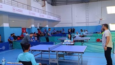 Erzincan’da 2. Kamu Spor Oyunları Masa Tenisi Turnuvası Tamamlandı