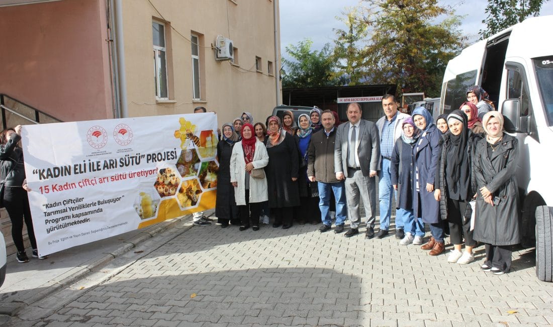 15 bayan arı sütü üreticisi, Erzincan Tarım ve Orman İl