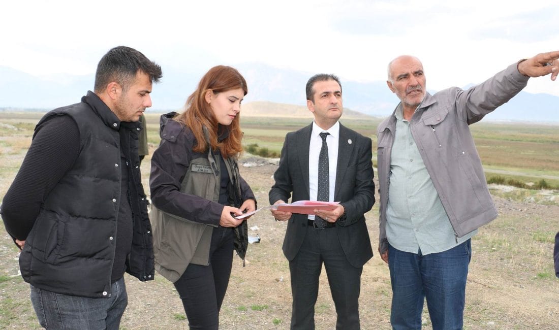 Günebakan Köyü’nde, sel riskinin ortadan kaldırılması amacıyla çalışma başlatıldı.
