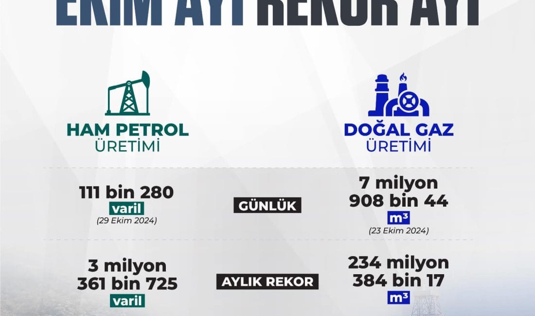 Enerji ve Tabii Kaynaklar Bakanı Alparslan Bayraktar, petrol ve doğal