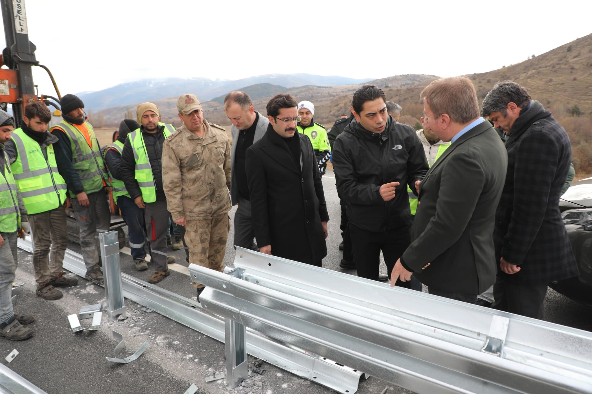 Erzincan’ın Refahiye ilçesi sınırlarında meydana gelen trafik kazalarının önüne geçmek
