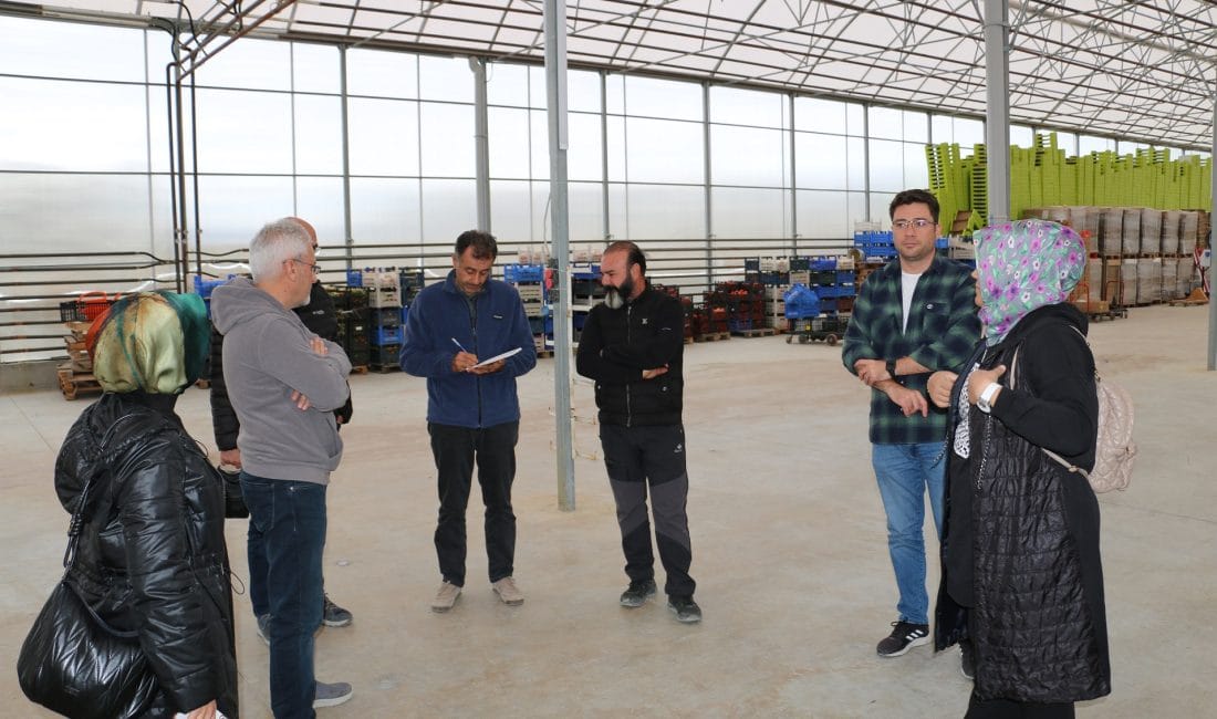 Elazığ Tarım ve Orman İl Müdürlüğü’nden Erzincan’a gelen teknik ekip,