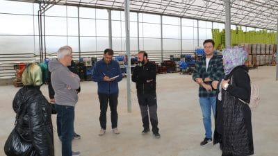 Elazığ Tarım ve Orman İl Müdürlüğü’nden Erzincan’a gelen teknik ekip,