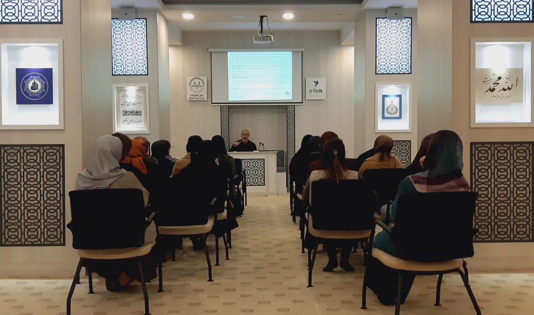 Gülâbibey Diyanet Gençlik Merkezinde "Tasavvuf Dersleri" Başladı