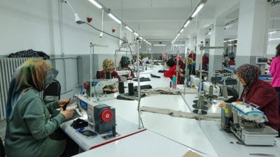 Erzincan Belediyesi Tekstil Üretim Atölyesi kadın istihdamına katkı sağlamaya devam