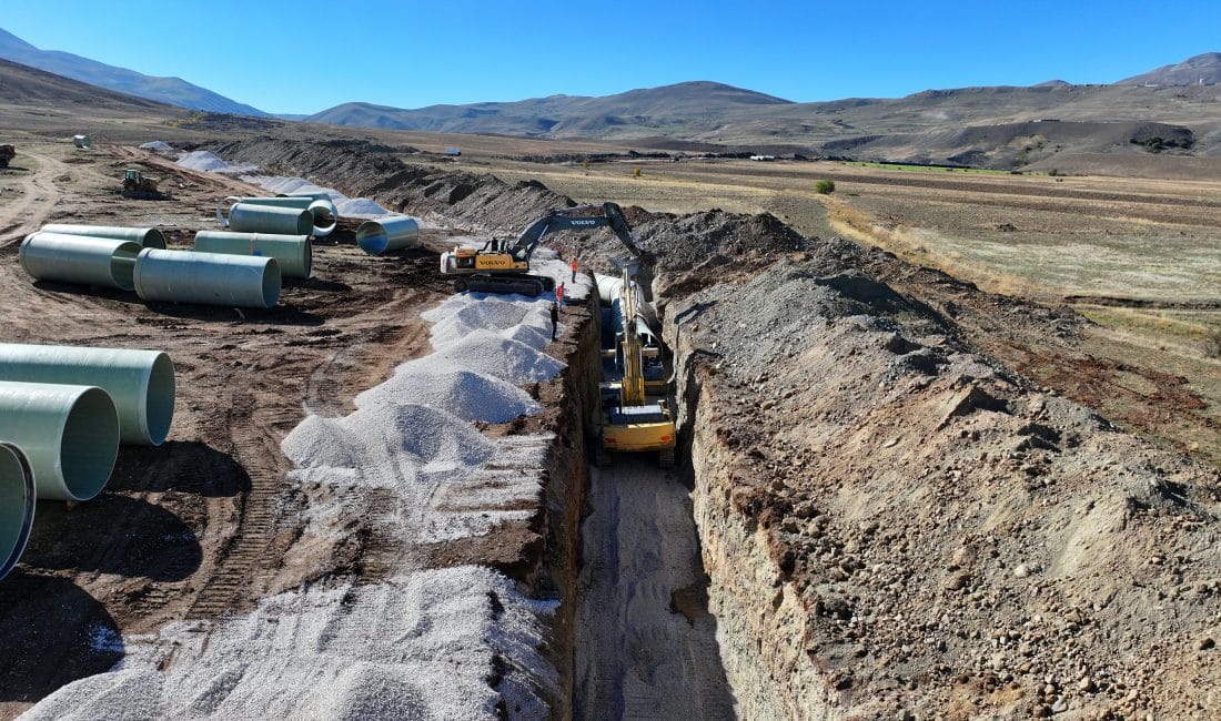 Erzincan Turnaçayırı Barajı Sulaması kapsamında ilk etaptaki 97 bin dekar