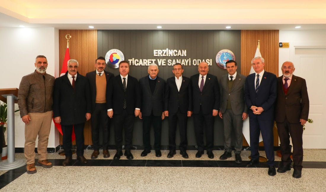 Binali Yıldırım, Erzincan Ticaret ve Sanayi Odası’nın (TSO) yeni hizmet