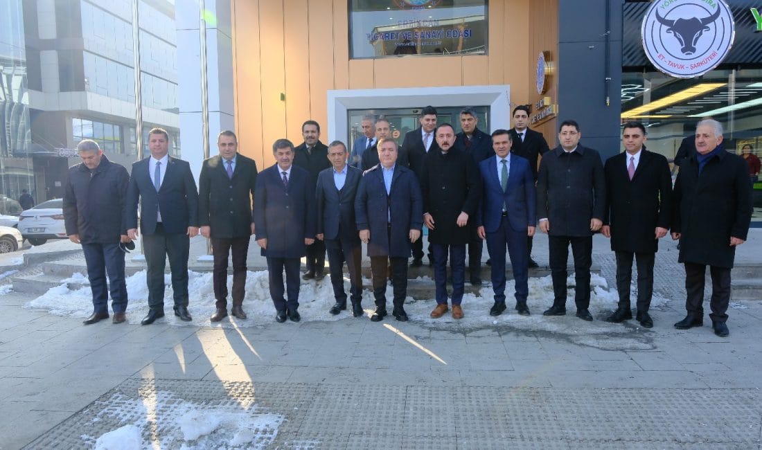 Erzincan il protokolü, Erzincan Ticaret ve Sanayi Odası’nın ev sahipliğinde