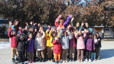 Salih Baba Yurdu’nun "Oyun Arkadaşım Projesi" Köy Çocuklarına Neşe Getirdi