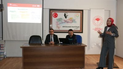 Erzincan’da resmi işlemlerde numune alma eğitimi verildi. 