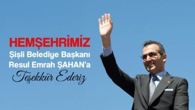 Şişli Belediye Başkanı Başkan Resul Emrah Şahan, Erzincan’da bazı belediyelere
