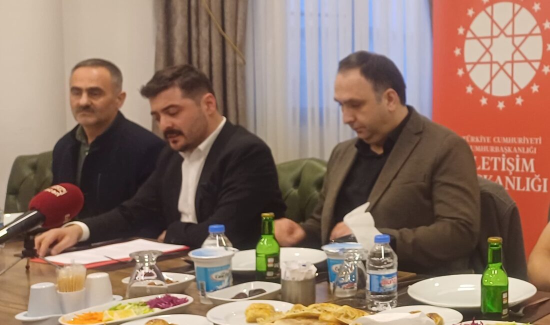 Erzincan’da görev yapan yerel ve ulusal basın temsilcileri, İletişim Başkanlığı