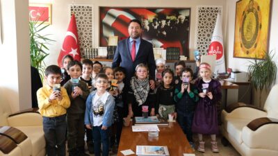 Muhammediye Camii 4-6 Yaş Kur’an Kursu Öğrencilerinden Filistin’e Anlamlı Destek