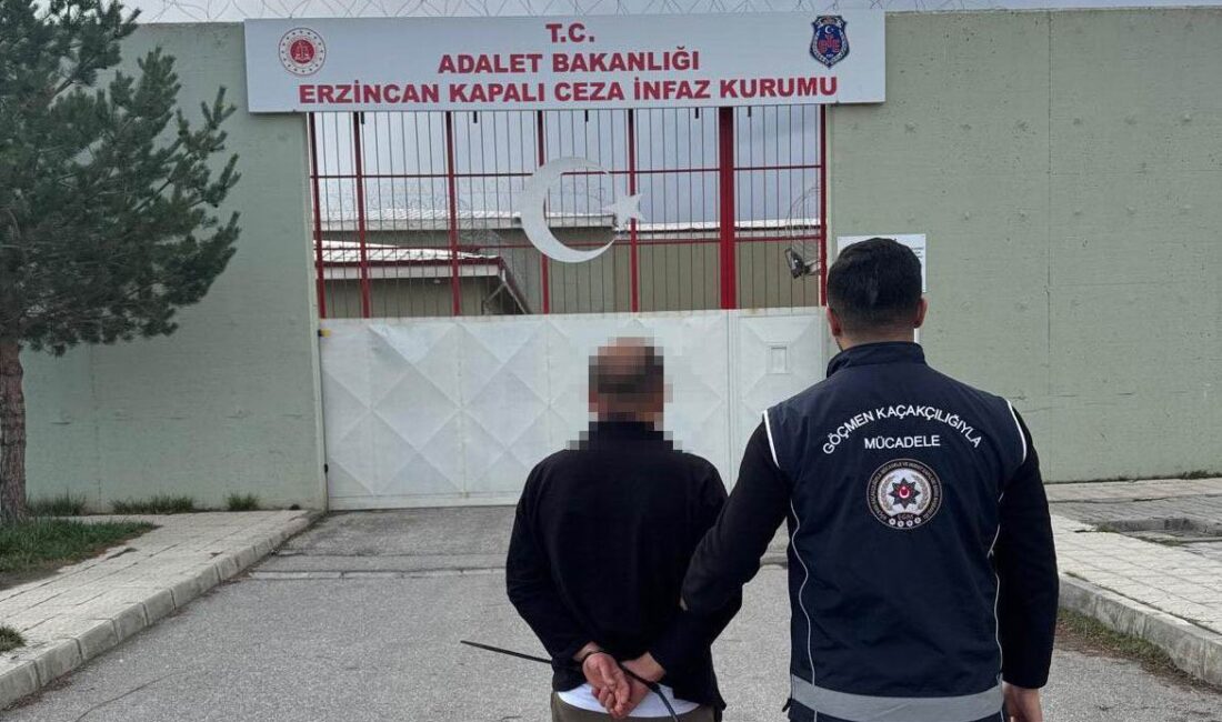 Erzincan’da Göçmen Kaçakçılığı Operasyonu: 14 Yabancı Uyruklu Şahıs Yakalandı