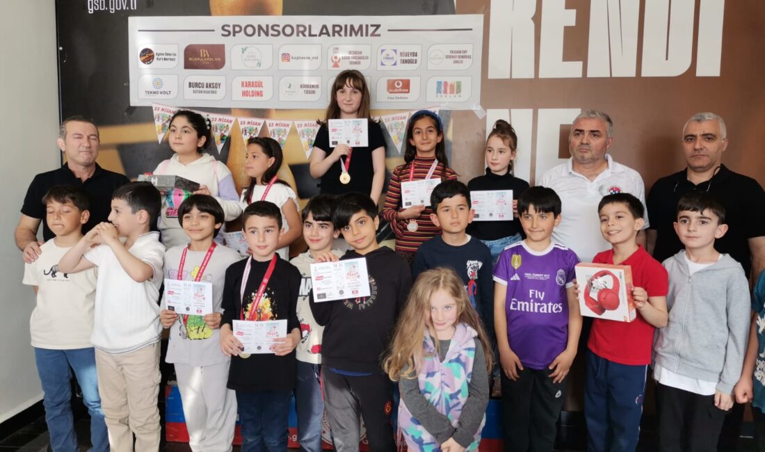Erzincan’da 23 Nisan Satranç Turnuvası Rekor Katılımla Gerçekleşti