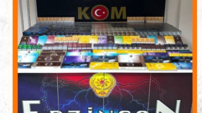 185 Karton-1850 paket gümrük kaçağı sigara ele geçirildi. 