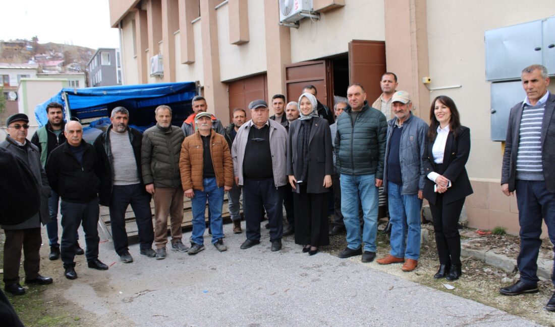 Erzincan’ın Tercan ilçesindeki çiftçilere tohumluk nohut tedarik edildi. 