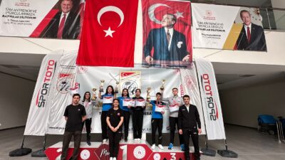 Erzincanlı atıcılar Mersin'deki Okul Sporları Türkiye Şampiyonası'ndan 5 madalya ile
