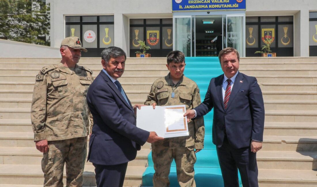 Buğra İbrahim Yalçın’ın askerlik hayali gerçeğe dönüştü. 