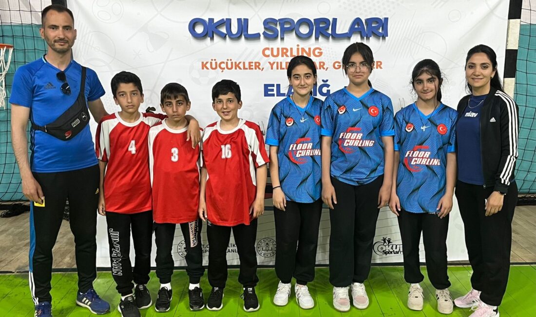 Floor Curling takımı, Elazığ'daki grupları geçerek Mersin'deki Türkiye Finallerine katılmaya