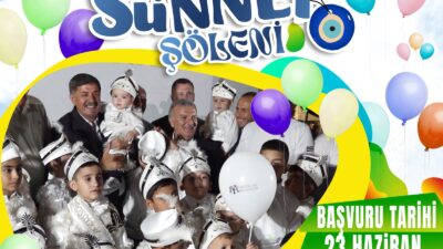 Eylül ayında yapılması planlanan Toplu Sünnet Şöleni için başvurular başladı.