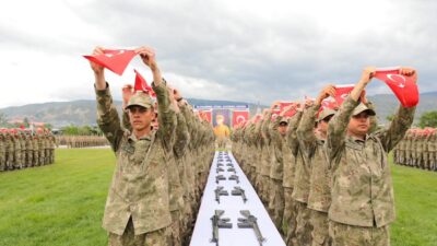 2504. Dönem Bedelli Erlerin Yemin Töreni Gerçekleştirildi