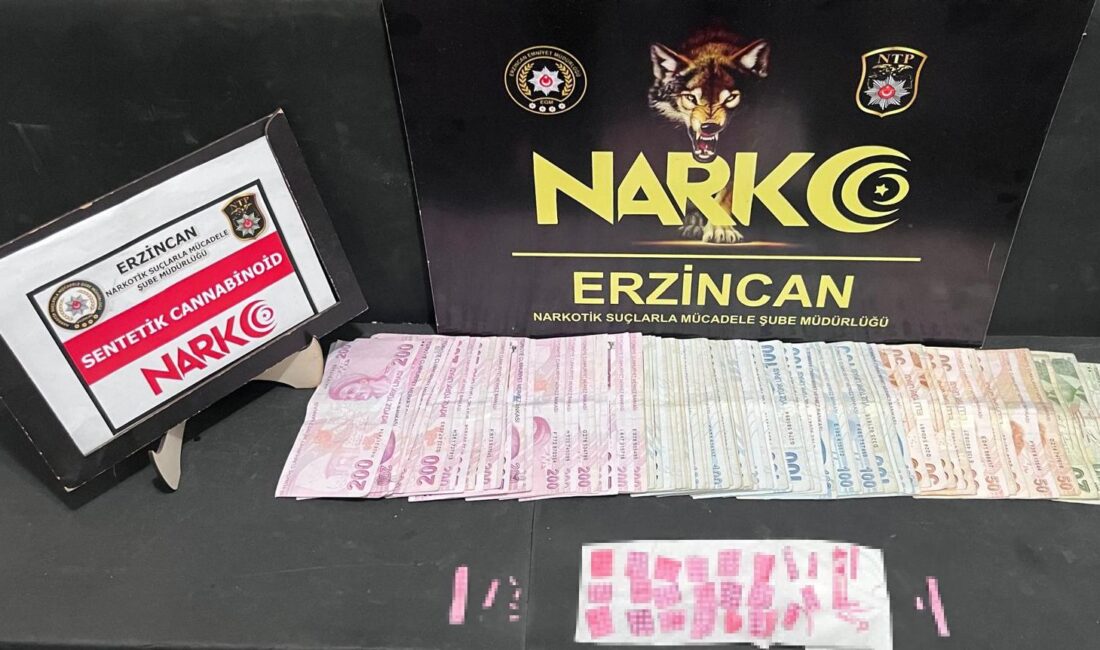 39 parça halinde kağıda emdirilmiş bonzai maddesi, 9.600 TL uyuşturucu