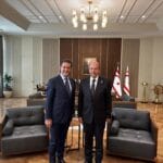 Sarıgül, KKTC Cumhurbaşkanı Ersin Tatar Tarafından Kabul Edildi