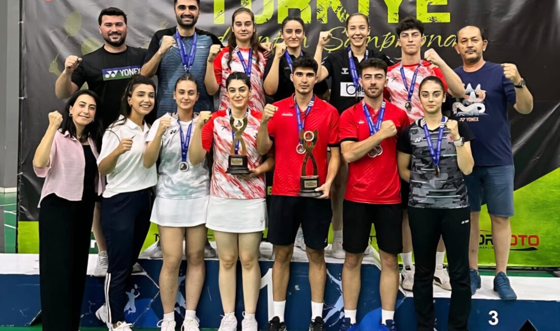 19-23 Ağustos 2025 tarihleri arasında Ankara’da Türkiye Badminton Federasyonu Spor