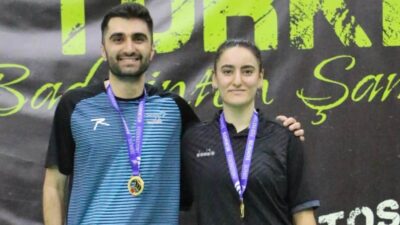“Büyükler Türkiye Badminton Şampiyonası” Erzincanlı sporcuların başarılı sonuçlara imza atığı