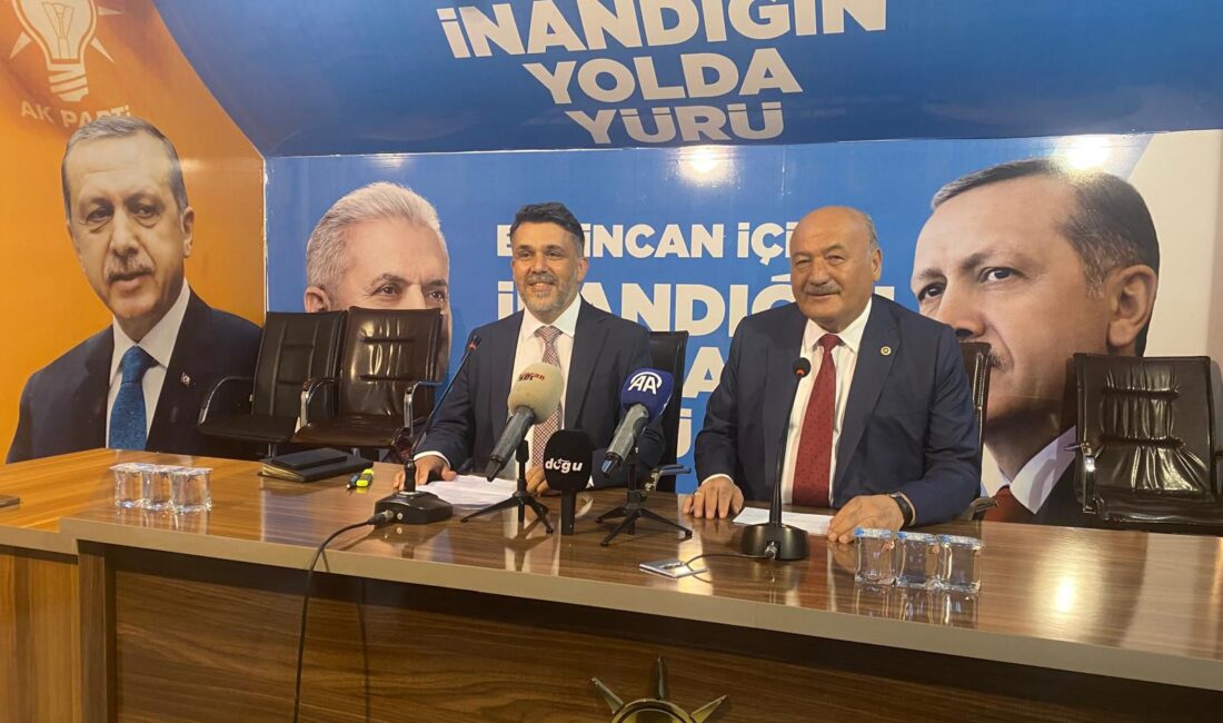 AK Parti Erzincan Milletvekili Süleyman Karaman ve İl Başkanı Alpay