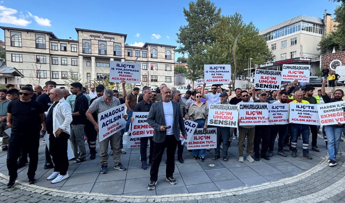 İşlerini Geri İsteyen İliç Halkından Çağrı Erzincan’ın İliç’te bölge halkı, Anagold Çöpler Madeni’nin 19 aydır üretime