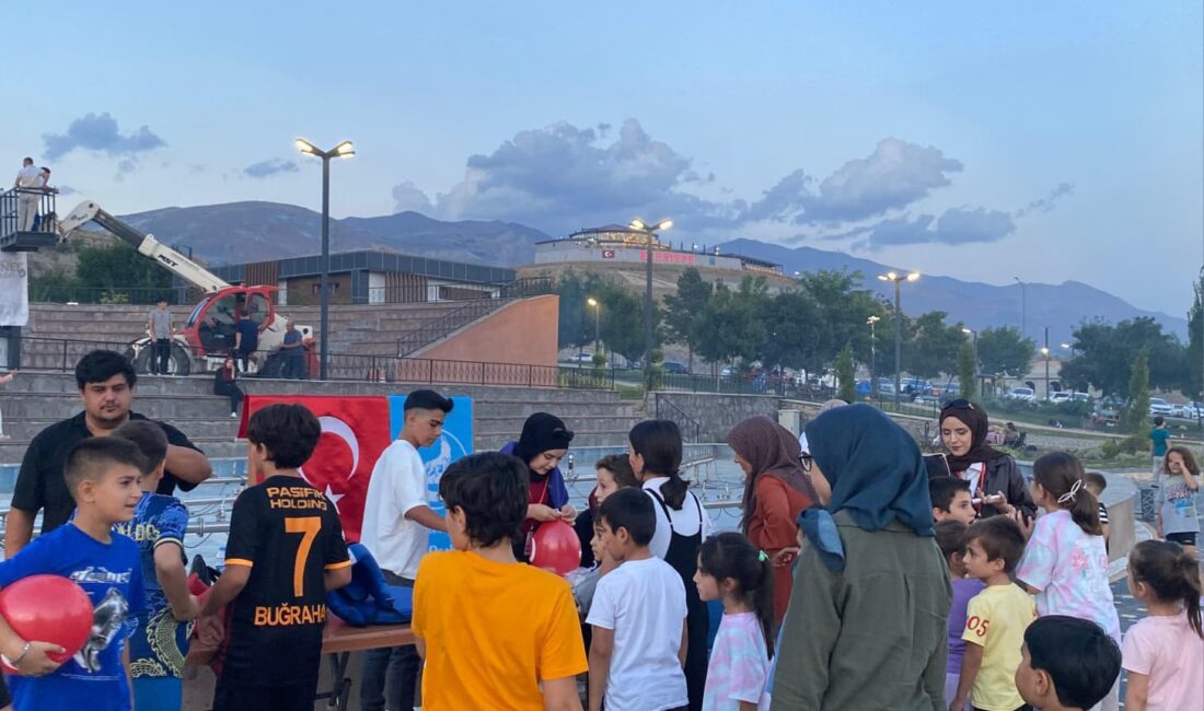 Ülkü Ocakları Erzincan İl Başkanlığı, Esentepe Mesire Alanı’nda çocuklara yönelik