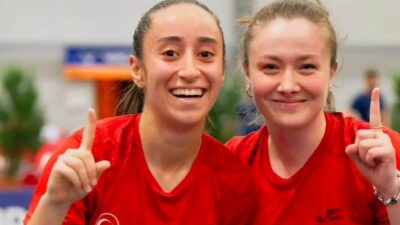Erzincanlı Milli sporcularımız Bengisu Erçetin ve Nazlıcan İnci çift kadınlar