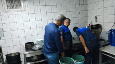 Zabıta Ekiplerinden Lokanta, Kafe ve Fast Food İşletmelerine Denetim